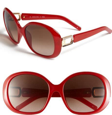 fendi red and pink sunglasses|fendi sunglasses oversize.